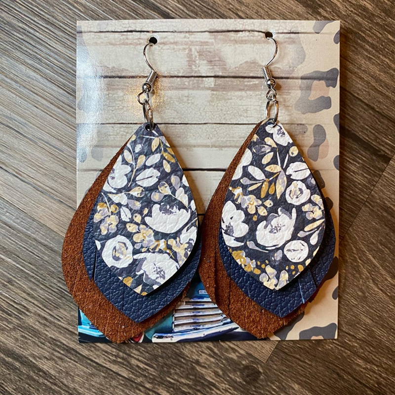 Leather Earrings