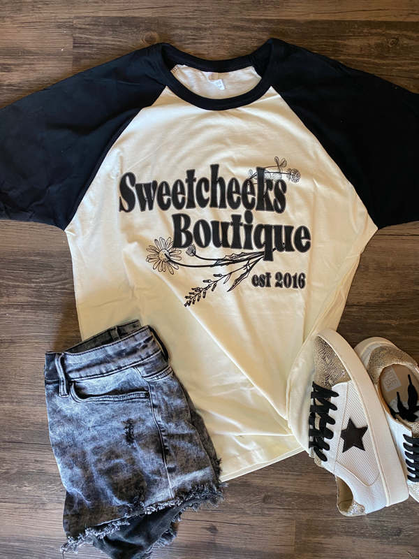 SweetCheeks Baseball Tee