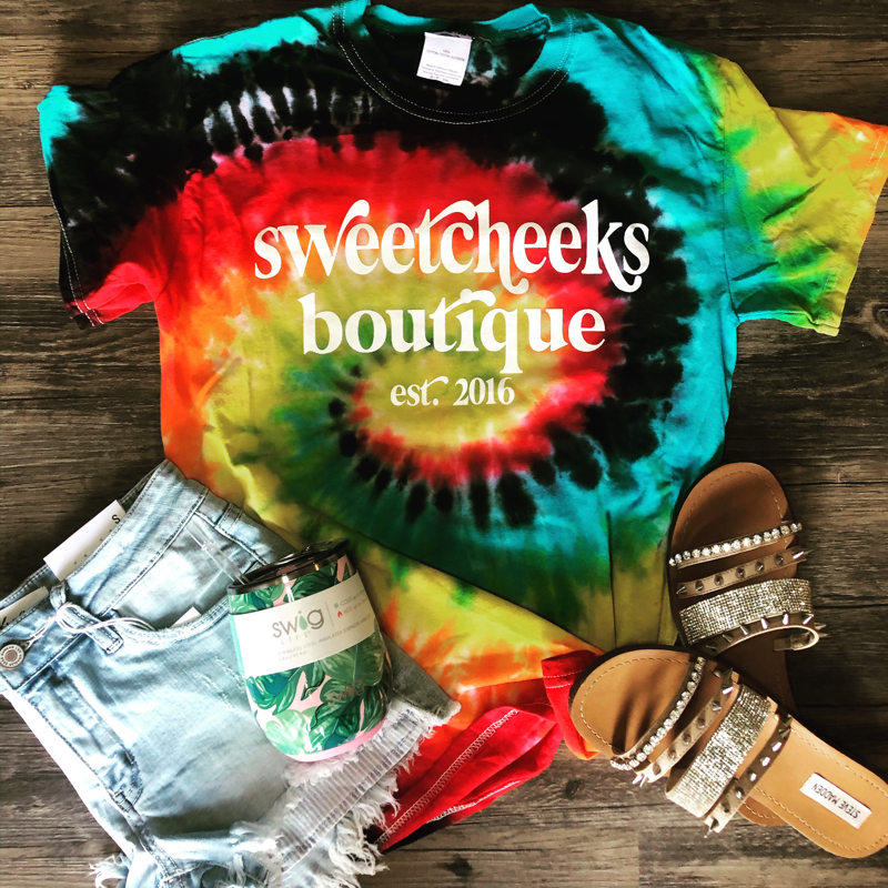 SweetCheeks Tye Dye Shirt