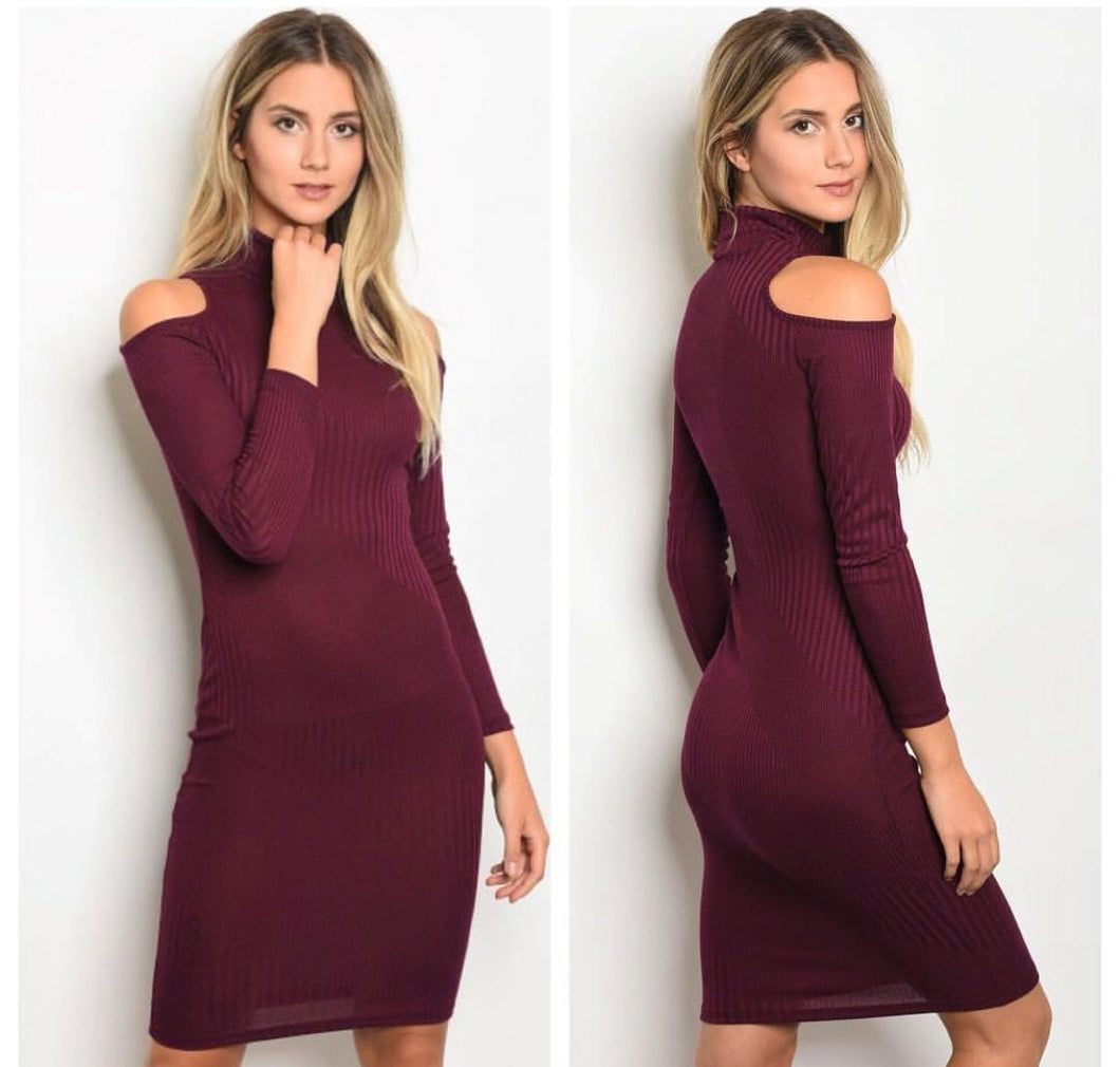 Cold Shoulder Dress