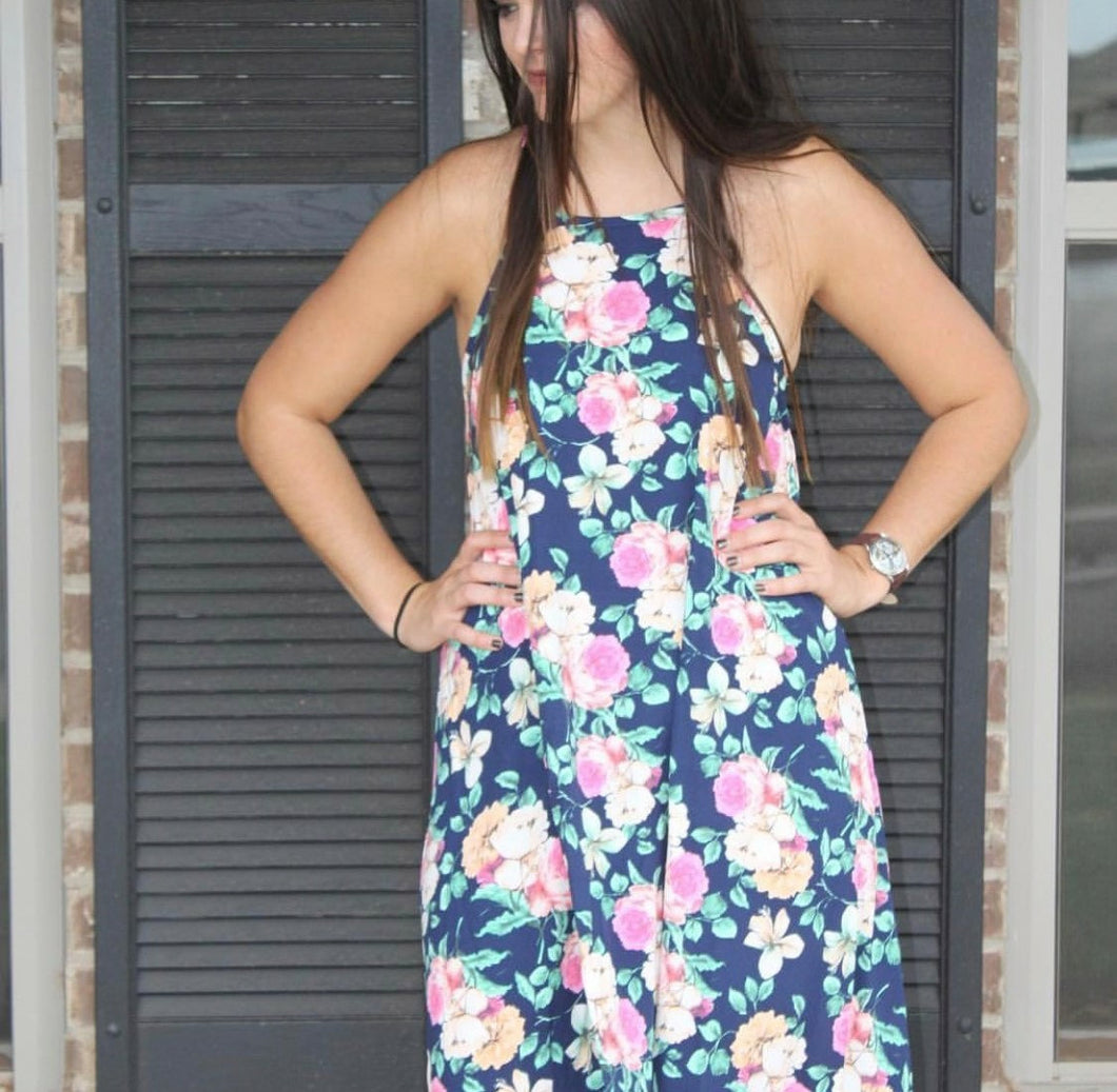Bright Floral Dress
