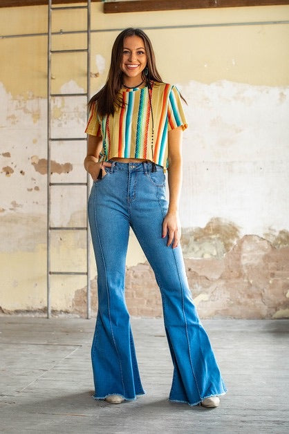 Light Wash flare jeans