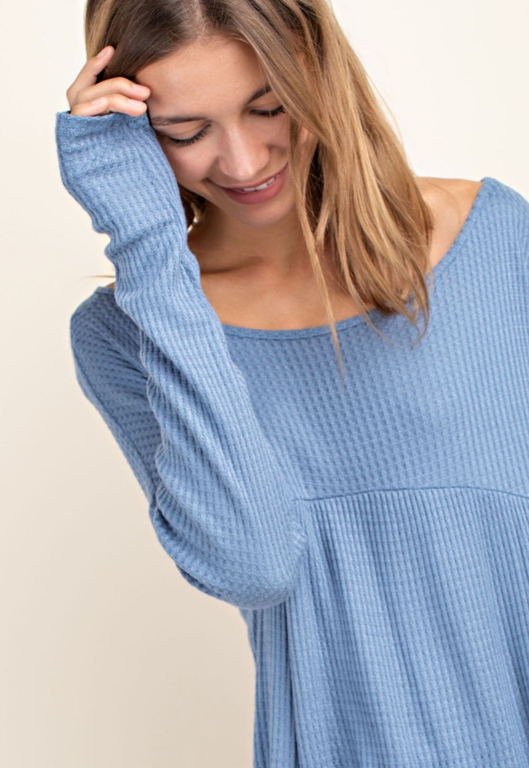 Waffle Knit Tunic