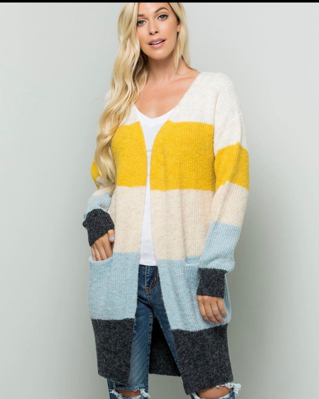 Striped Cardigan