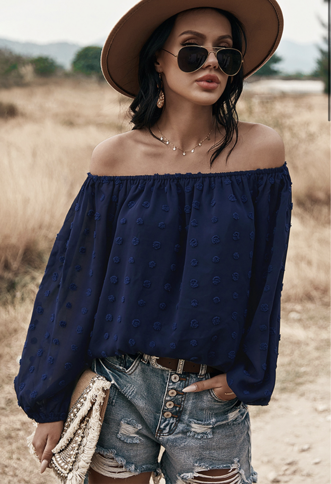 Blushing Over You Navy